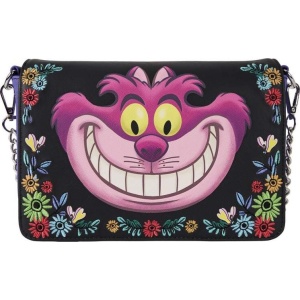 Alice in Wonderland Loungefly - Cheshire Cat Taška pres rameno vícebarevný - Merchstore.cz