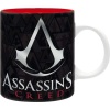 Assassin's Creed Crest black & red Hrnek cerná/bílá/cervená - Merchstore.cz