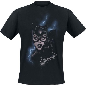 Batman Catwoman - Pose Tričko černá - Merchstore.cz