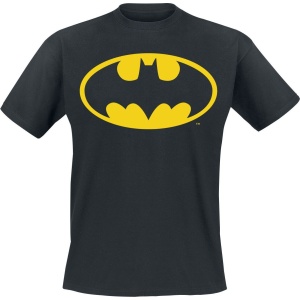 Batman Classic Logo Tričko černá - Merchstore.cz