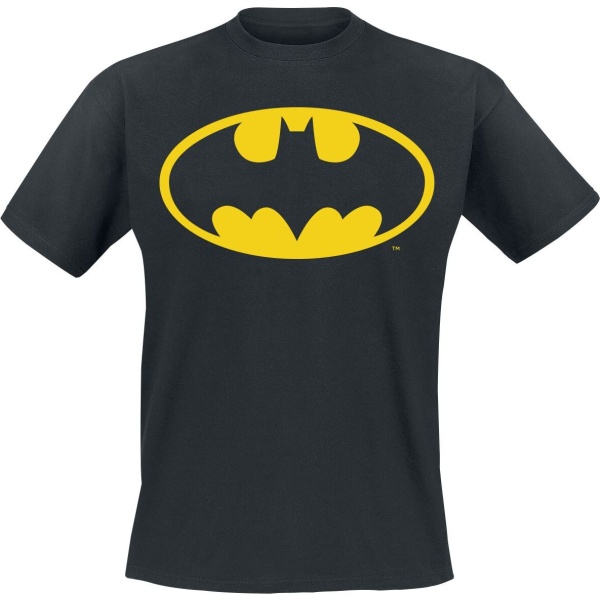 Batman Classic Logo Tričko černá - Merchstore.cz