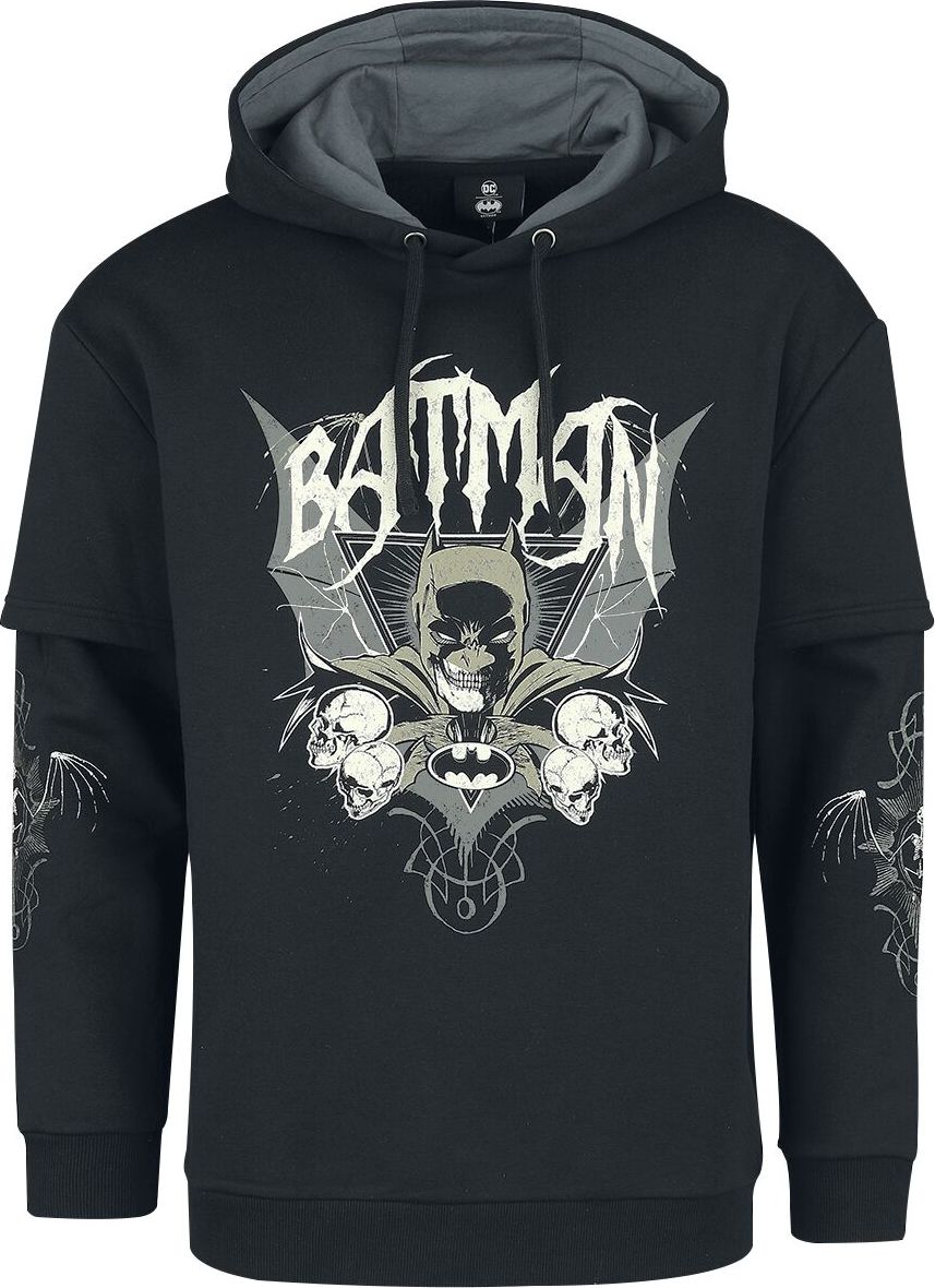 Batman Dark Smile Mikina s kapucí černá - Merchstore.cz Batman Dark Smile Mikina s kapucí černá - Merchstore.cz
