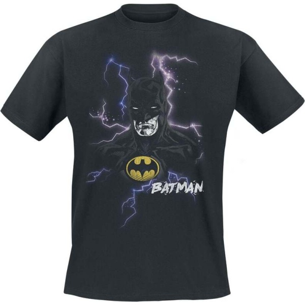 Batman Serious Face Tričko černá - Merchstore.cz