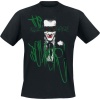 Batman The Joker - Green Eye Fold Tričko černá - Merchstore.cz