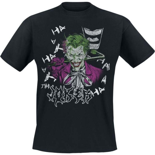 Batman The Joker - Ha Ha Tričko černá - Merchstore.cz
