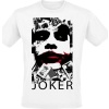 Batman The Joker - Red Lips Tričko bílá - Merchstore.cz