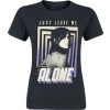 Beetlejuice Astrid Deetz - Just leave me alone Dámské tričko černá - Merchstore.cz