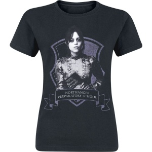 Beetlejuice Astrid Deetz - Northanger School Dámské tričko černá - Merchstore.cz
