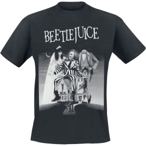 Beetlejuice Beetlejuice Tričko černá - Merchstore.cz