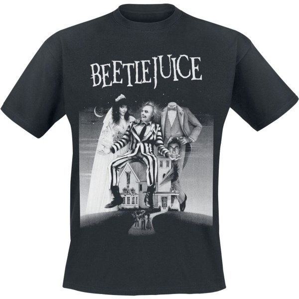 Beetlejuice Beetlejuice Tričko černá - Merchstore.cz