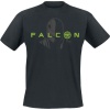 Captain America Falcon Tričko černá - Merchstore.cz