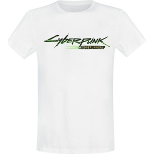 Cyberpunk Tričko Edgerunners - Logo Tričko bílá - Merchstore.cz