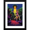 Dan Da Dan Framed print Cow abduction Zarámovaný obraz barevný - Merchstore.cz