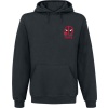 Deadpool No One Cares Mikina s kapucí černá - Merchstore.cz