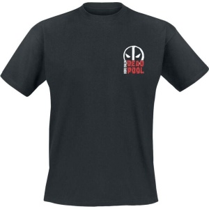 Deadpool No One Cares Tričko černá - Merchstore.cz