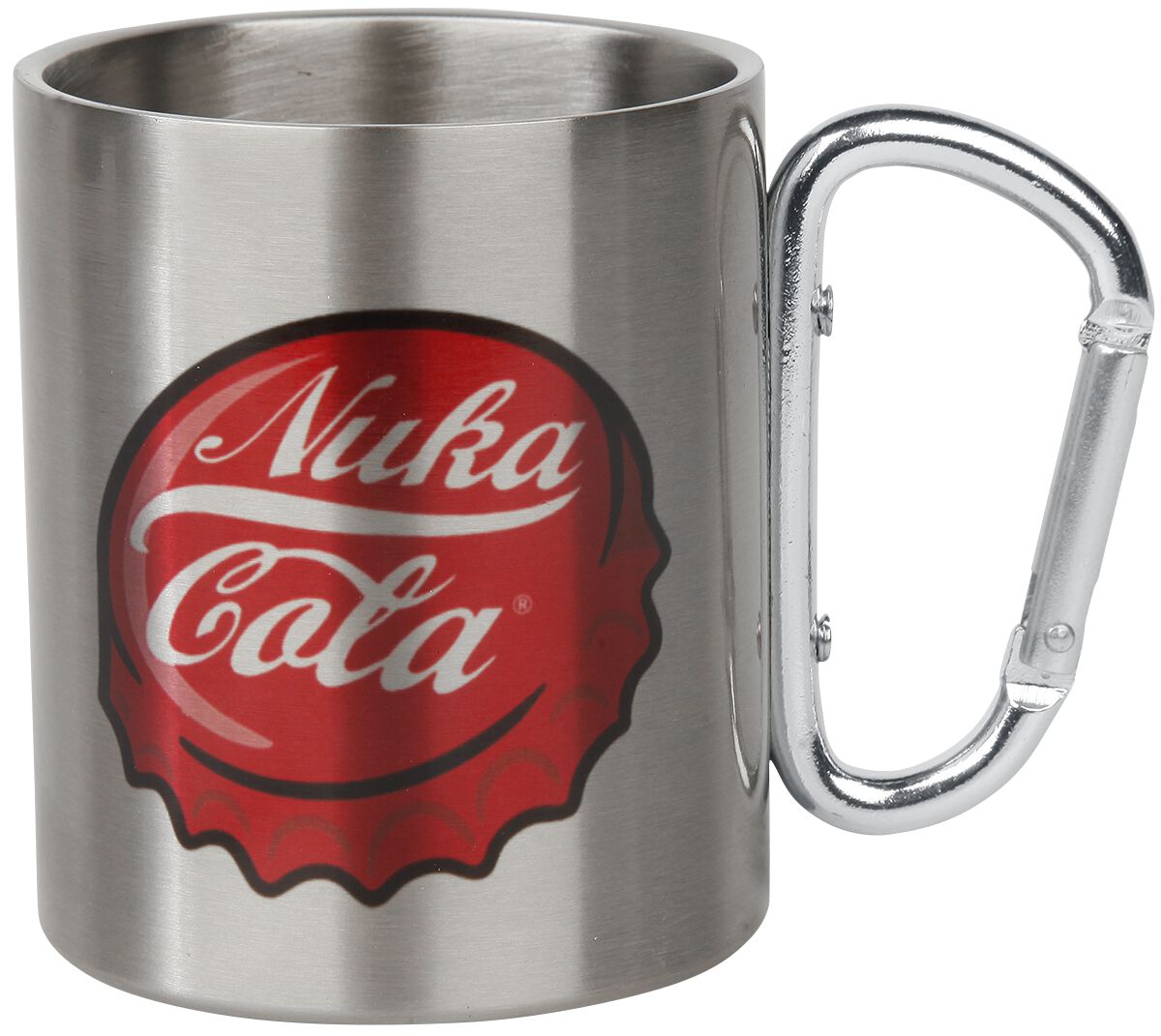 Fallout Hrnek s karabinkou Nuka Cola Hrnek stríbrná - Merchstore.cz Fallout Hrnek s karabinkou Nuka Cola Hrnek stríbrná - Merchstore.cz
