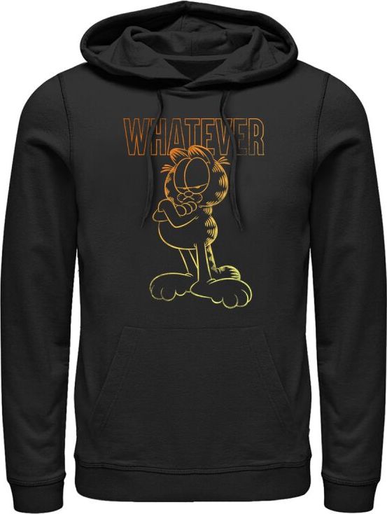 Garfield Ombre Garfield Mikina s kapucí černá - Merchstore.cz Garfield Ombre Garfield Mikina s kapucí černá - Merchstore.cz
