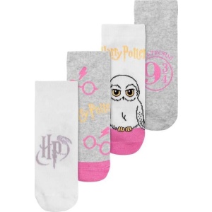 Harry Potter Hedwig - Platform 9 3/4 - balení 4 ks Ponožky vícebarevný - Merchstore.cz