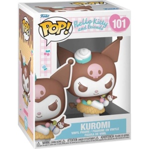 Hello Kitty Vinylová figurka č.101 Hello Kitty and Friends - Kuromi (ice Cream) Sberatelská postava vícebarevný - Merchstore.cz