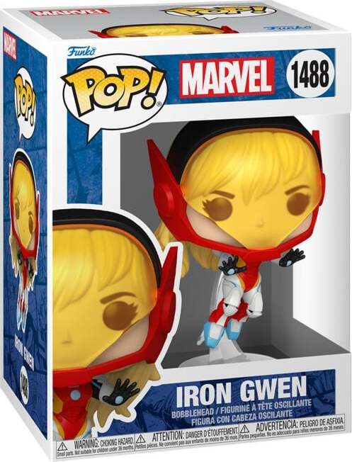 Iron Man Vinylová figurka č.1488 Iron Gwen Sberatelská postava standard - Merchstore.cz Iron Man Vinylová figurka č.1488 Iron Gwen Sberatelská postava standard - Merchstore.cz