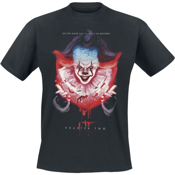 IT Blood Balloon - Clown Tričko černá - Merchstore.cz