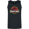 Jurassic Park Classic Logo Tank top černá - Merchstore.cz