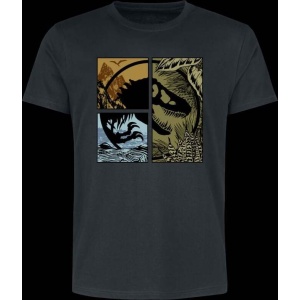 Jurassic Park Jurassic World - District Logo Tričko černá - Merchstore.cz