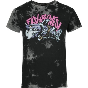 League Of Legends Jinx - Fishbones Tričko černá - Merchstore.cz