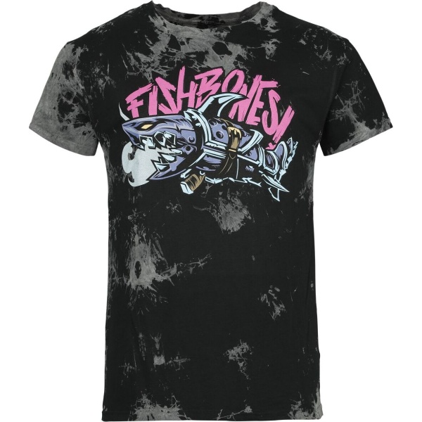 League Of Legends Jinx - Fishbones Tričko černá - Merchstore.cz