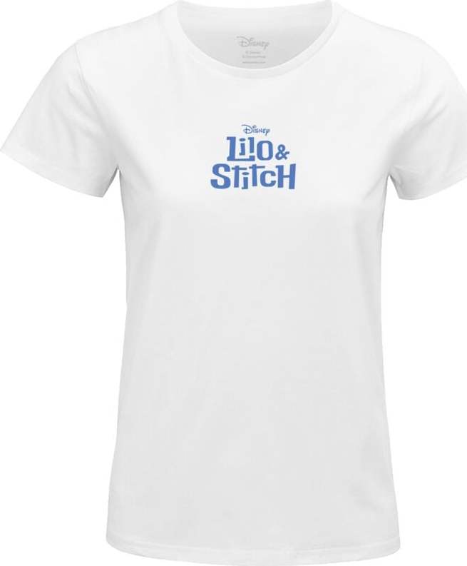 Lilo & Stitch Aloha Dámské tričko bílá - Merchstore.cz