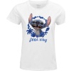 Lilo & Stitch Stitch Vibes Dámské tričko bílá - Merchstore.cz