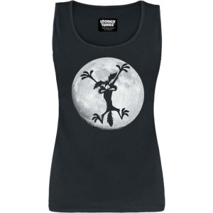 Looney Tunes Coyote - Moon Jump Dámský top černá - Merchstore.cz
