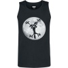 Looney Tunes Coyote - Moon Jump Tank top černá - Merchstore.cz