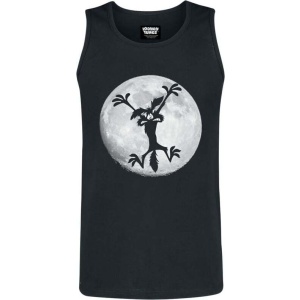 Looney Tunes Coyote - Moon Jump Tank top černá - Merchstore.cz