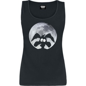 Looney Tunes Coyote - Moonlight Dámský top černá - Merchstore.cz