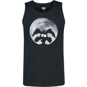 Looney Tunes Coyote - Moonlight Tank top černá - Merchstore.cz