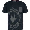 Magic: The Gathering Planeswalker Tričko černá - Merchstore.cz