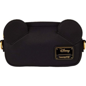 Mickey & Minnie Mouse Taška na rameno Loungefly - Mickey Ears Kabelka cerná/zlatá - Merchstore.cz