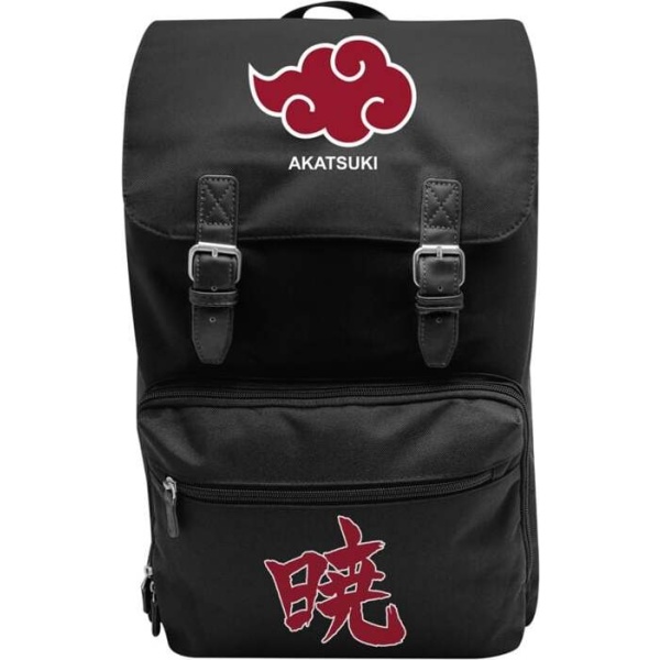 Naruto Shippuden - Akatsuki Batoh cerná/cervená - Merchstore.cz