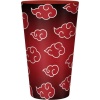 Naruto Shippuden - Akatsuki sklenicka cervená/cerná/bílá - Merchstore.cz