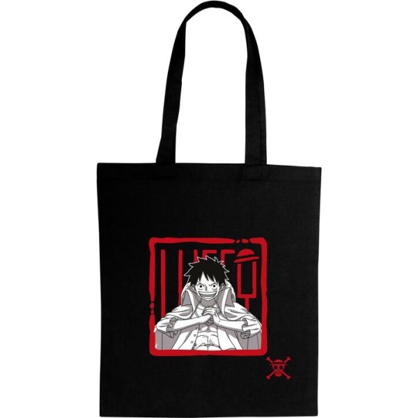One Piece Ruffy Plátená taška vícebarevný - Merchstore.cz