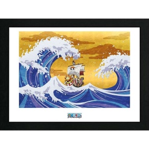 One Piece Thousand Sunny Obraz na zeď vícebarevný - Merchstore.cz