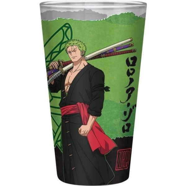 One Piece Zoro sklenicka vícebarevný - Merchstore.cz