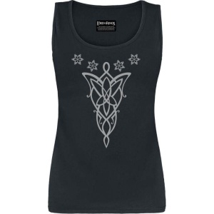 Pán prstenů Abendstern Dámský top černá - Merchstore.cz