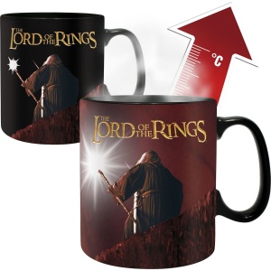 Pán prstenů Hrnek You Shall Not Pass s termo efektem Hrnek vícebarevný - Merchstore.cz