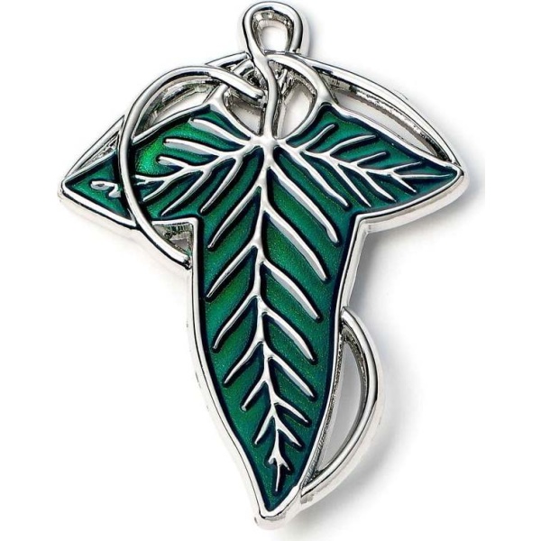 Pán prstenů Lorien Leaf Sada odznaků stríbrná - Merchstore.cz