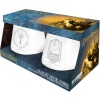 Pán prstenů Sada 2 sklenic Prancing Pony and Gondor sada sklenicek průhledný - Merchstore.cz