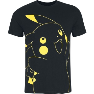 Pokémon Pikachu Tričko černá - Merchstore.cz