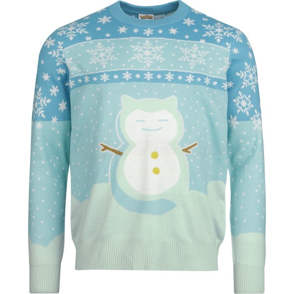 Pokémon Snowy Pikachu Pletený svetr vícebarevný - Merchstore.cz