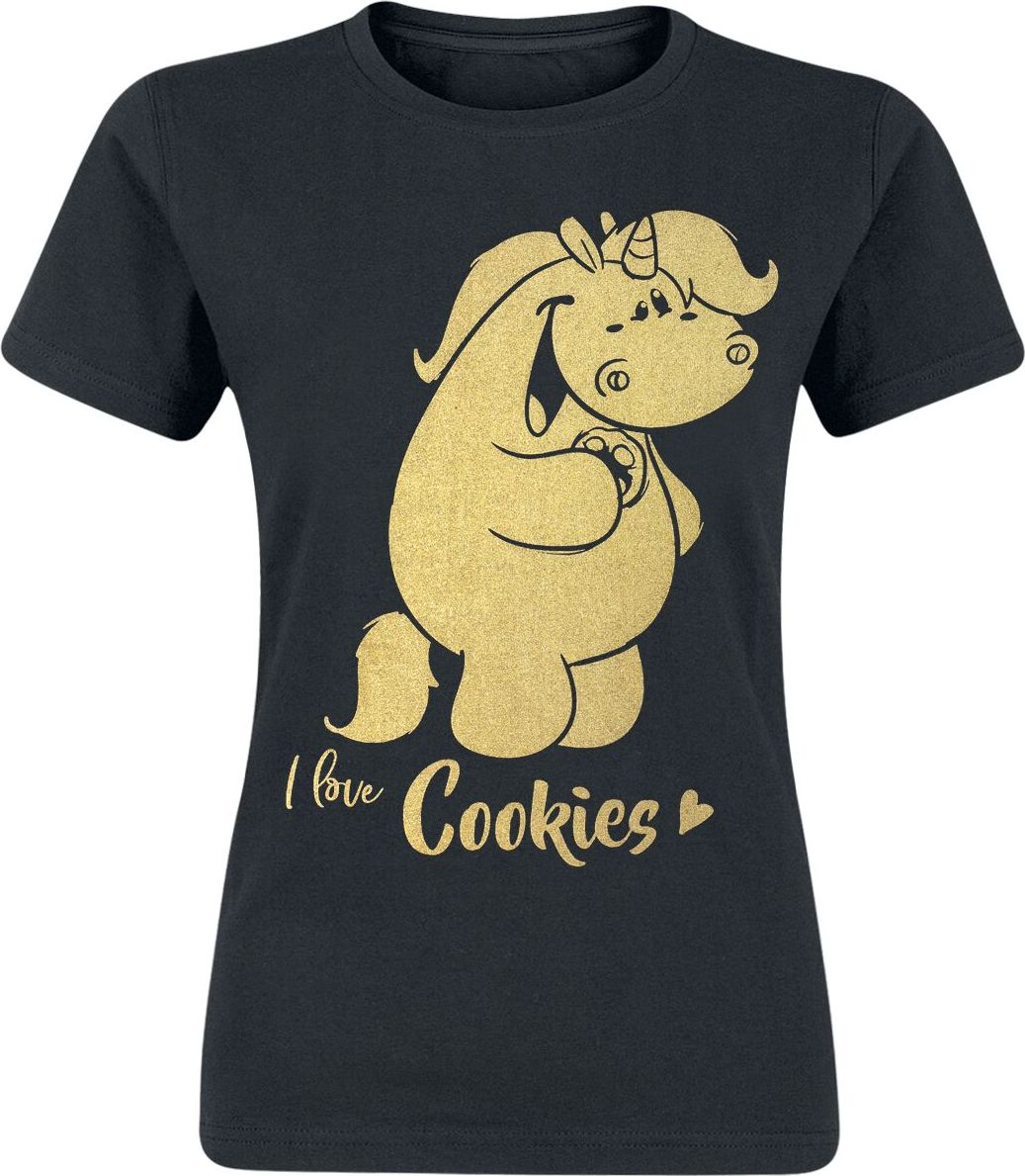 Pummeleinhorn Grummeleinhorn - I Love Cookies Dámské tričko černá - Merchstore.cz Pummeleinhorn Grummeleinhorn - I Love Cookies Dámské tričko černá - Merchstore.cz